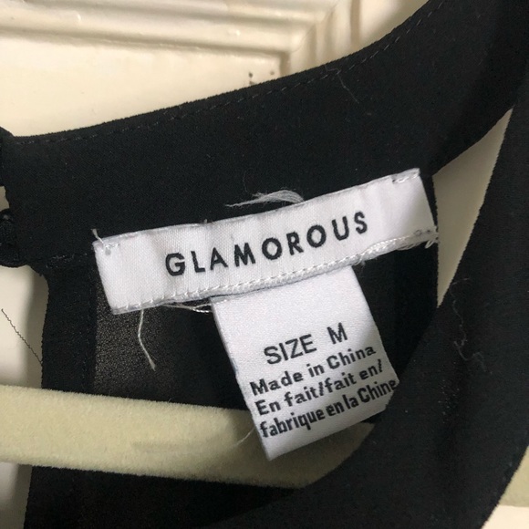 Urban Outfitters black crop top (M) - Picture 3 of 3